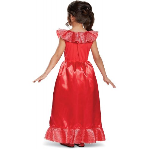  할로윈 용품Disguise Disney Elena of Avalor Adventure Deluxe Girls Costume, Size Medium (7-8)