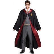 할로윈 용품Disguise Harry Potter Costume for Men, Deluxe Wizarding World Adult Size Dress Up Character Outfit