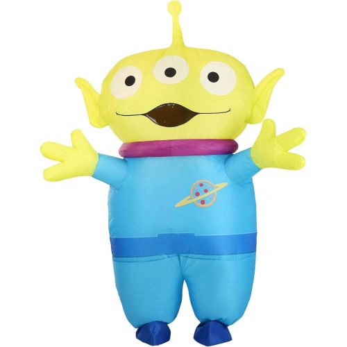  할로윈 용품Disguise Disney Toy Story Adult Alien Inflatable Costume