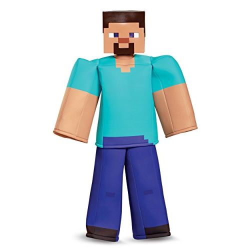 할로윈 용품Disguise Boys Minecraft Steve Prestige Costume - M