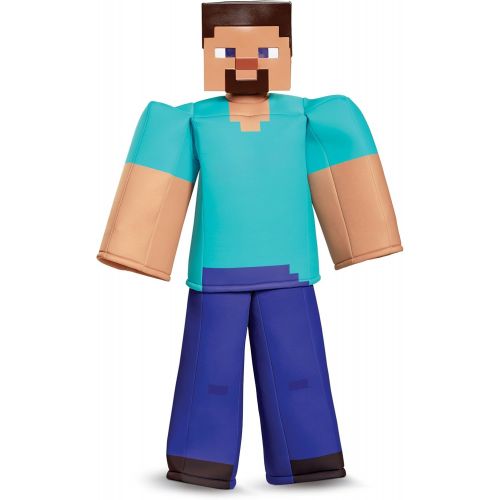  할로윈 용품Disguise Boys Minecraft Steve Prestige Costume - M