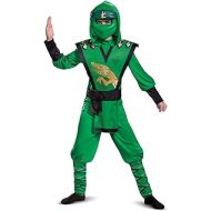 Disguise Lloyd Costume for Kids, Deluxe Lego Ninjago Legacy Themed Childrens Charcter Jumpsuit