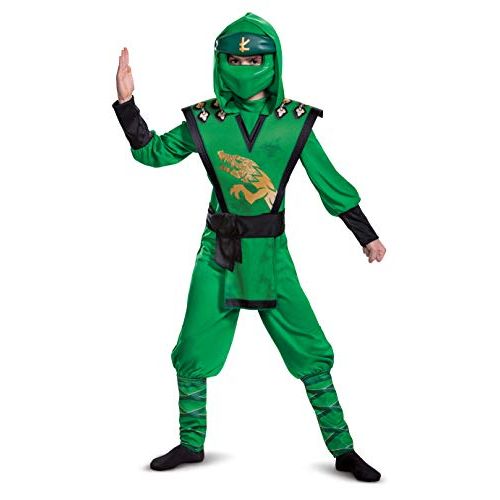  할로윈 용품Disguise Lloyd Costume for Kids, Deluxe Lego Ninjago Legacy Themed Childrens Charcter Jumpsuit