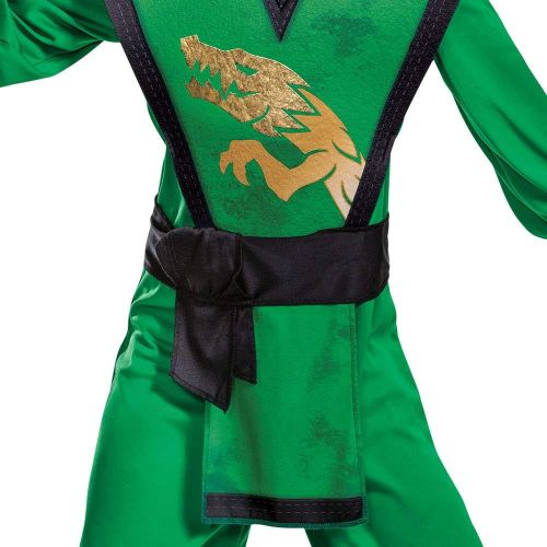  할로윈 용품Disguise Lloyd Costume for Kids, Deluxe Lego Ninjago Legacy Themed Childrens Charcter Jumpsuit