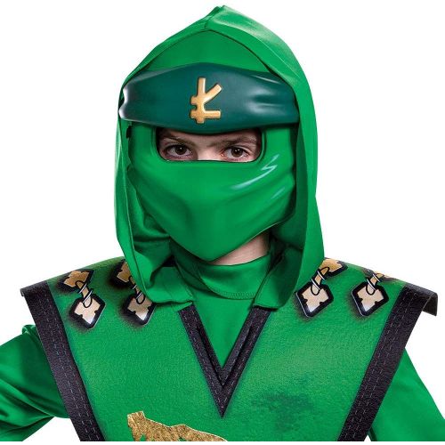  할로윈 용품Disguise Lloyd Costume for Kids, Deluxe Lego Ninjago Legacy Themed Childrens Charcter Jumpsuit