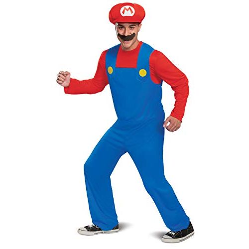  할로윈 용품Disguise Super Mario Classic Mario Costume for Adults