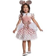 할로윈 용품Disguise Rose Gold Minnie Mouse Classic Toddler Girl Costume
