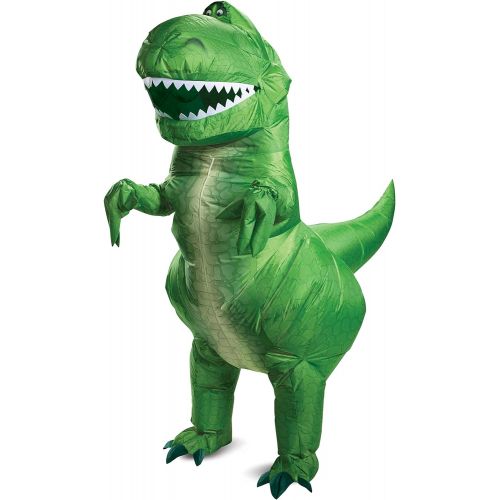  할로윈 용품Disguise Disney Toy Story 4 Rex Inflatable Adult Costume