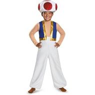 할로윈 용품Disguise Toad Deluxe Costume, Small (4-6)