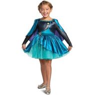 할로윈 용품Disguise Anna Costume for Girls, Official Queen Anna Frozen 2 Tutu Dress for Toddlers