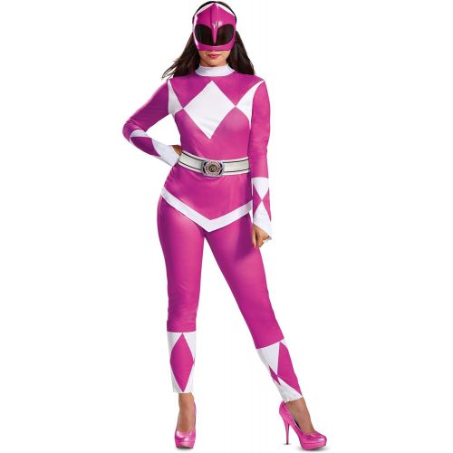  할로윈 용품Disguise Power Rangers Pink Ranger Womens Costume