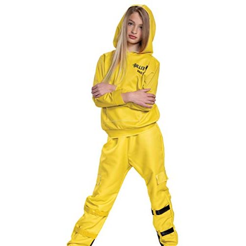  할로윈 용품Disguise Billie Eilish Classic Yellow Costume for Kids