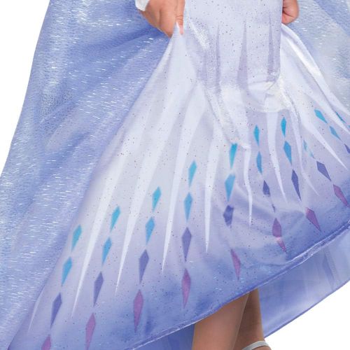  할로윈 용품Disguise Frozen Snow Queen Elsa Deluxe Costume for Kids