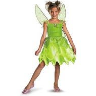 Disguise Disney Tinker Bell and The Fairy Rescue Classic Girls Costume One Color, Medium/7-8