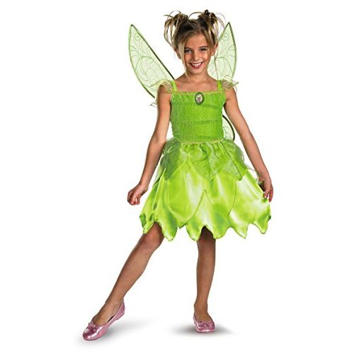  할로윈 용품Disguise Disney Tinker Bell and The Fairy Rescue Classic Girls Costume One Color, Medium/7-8