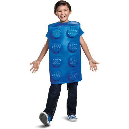  할로윈 용품Disguise Lego Blue Brick Child Costume