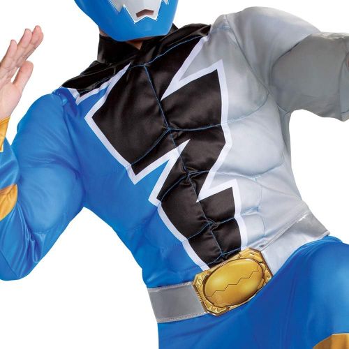  할로윈 용품Disguise Kids Power Rangers Dino Fury Blue Ranger Costume