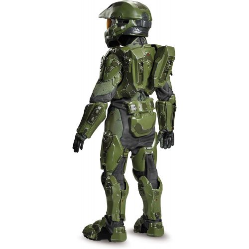  할로윈 용품Disguise Master Chief Ultra Prestige Halo Microsoft Costume, Large/10-12