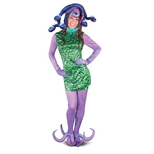  할로윈 용품Disguise Adult Monsters Inc Celia Mae Costume for Women Small