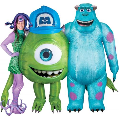  할로윈 용품Disguise Adult Monsters Inc Celia Mae Costume for Women Small