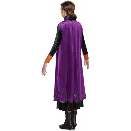  할로윈 용품Disguise Disney Frozen 2 Deluxe Anna Womens Costume