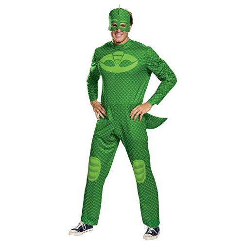  할로윈 용품Disguise PJ Masks Adult Gekko Classic Costume