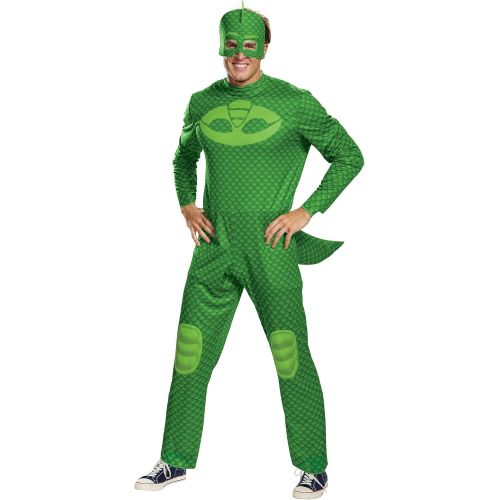  할로윈 용품Disguise PJ Masks Adult Gekko Classic Costume