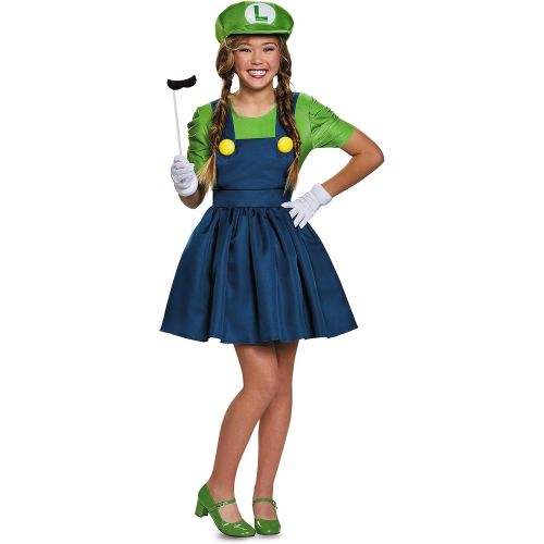  할로윈 용품Disguise Womens Luigi Dress Costume