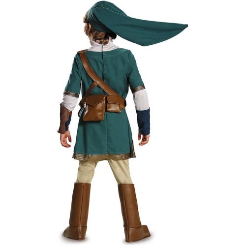  할로윈 용품Disguise Link Prestige Legend of Zelda Nintendo Costume, X-Large/14-16