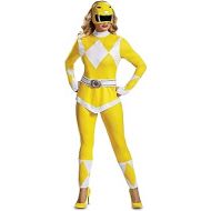 할로윈 용품Disguise Womens Yellow Ranger Adult Costume