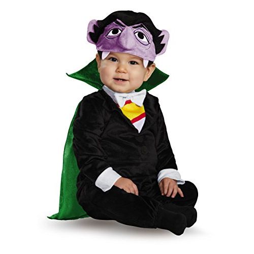  할로윈 용품Disguise Deluxe Sesame Street Infant/Toddler Count Costume