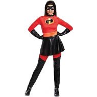 Disguise Womens Mrs. Incredible Skirted Deluxe Adult Costume
