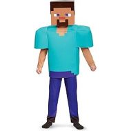 Disguise Steve Deluxe Minecraft Costume, Multicolor, Medium (7-8)