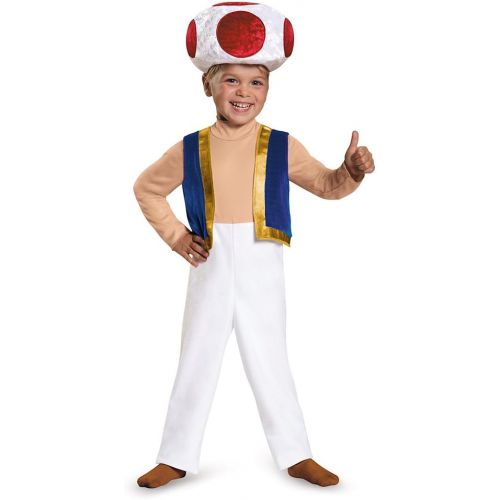  할로윈 용품Disguise Toad Toddler Costume, Medium (3T-4T)