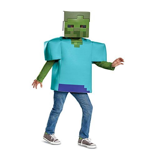  할로윈 용품Disguise Minecraft Classic Zombie Costume for Kids