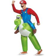 할로윈 용품Disguise Mario Riding Yoshi Adult Costume Standard