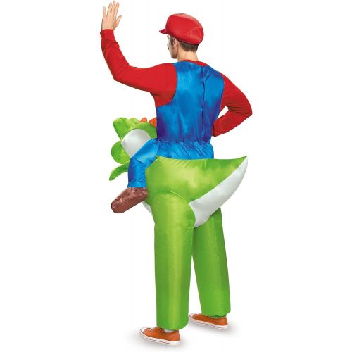  할로윈 용품Disguise Mario Riding Yoshi Adult Costume Standard