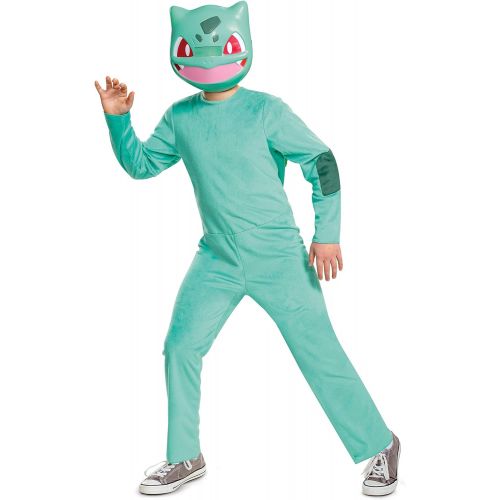  할로윈 용품Disguise Child Pokemon Classic Bulbasaur Costume