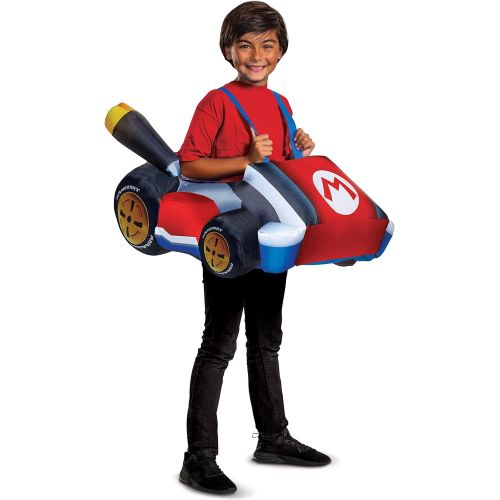  할로윈 용품Disguise Child Mario Kart Inflatable Kart Costume