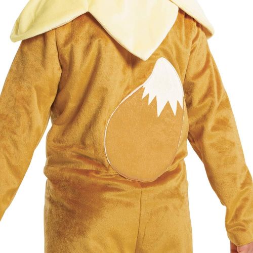  할로윈 용품Disguise Eevee Pokemon Kids Costume, Official Pokemon Hooded Jumpsuit with Ears