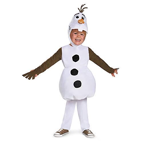  할로윈 용품Disguise Olaf Toddler Classic Costume, Medium (3T-4T)