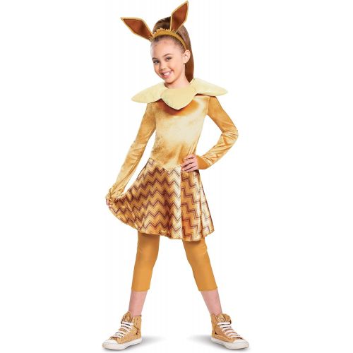  할로윈 용품Disguise Girls Pokemon Deluxe Eevee Costume