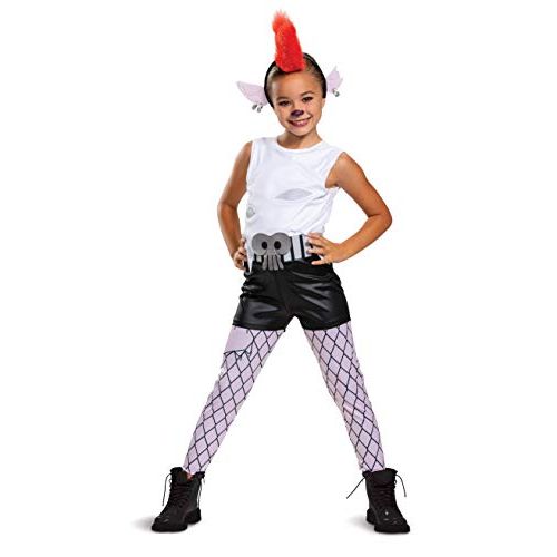  할로윈 용품Disguise Trolls World Tour Girls Classic Poppy Costume