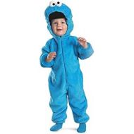 할로윈 용품Disguise Cookie Monster Deluxe Two-Sided Plush Jumpsuit Costume - Small (2T)
