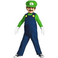 할로윈 용품Disguise Nintendo Super Mario Brothers Luigi Boys Toddler Costume, Medium/3T-4T