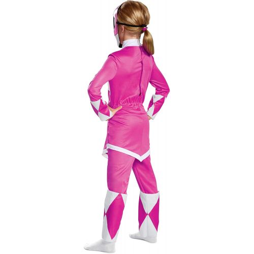  할로윈 용품Disguise Pink Ranger Deluxe Child Costume, Pink, Size/(4-6x)