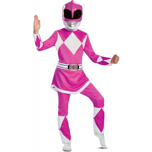  할로윈 용품Disguise Pink Ranger Deluxe Child Costume, Pink, Size/(4-6x)