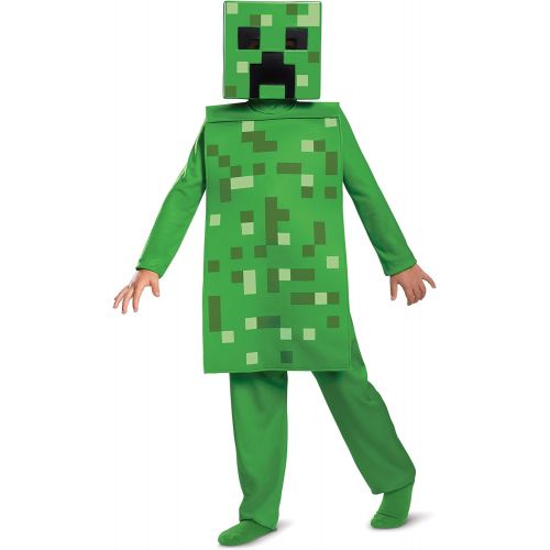  할로윈 용품Disguise Minecraft Creeper Jumpsuit Kids Costume