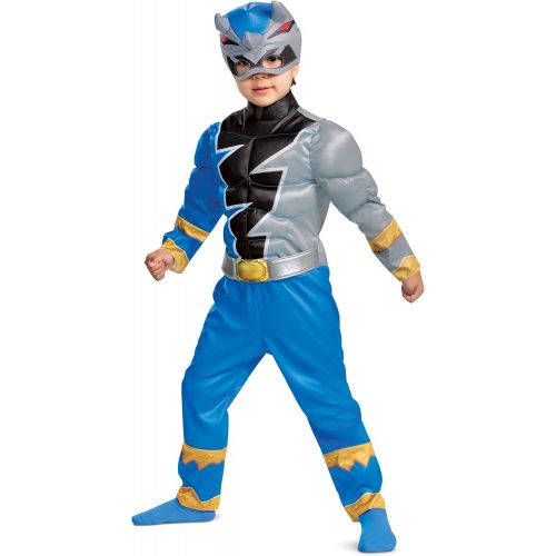  할로윈 용품Disguise Toddler Power Rangers Dino Fury Blue Ranger Costume