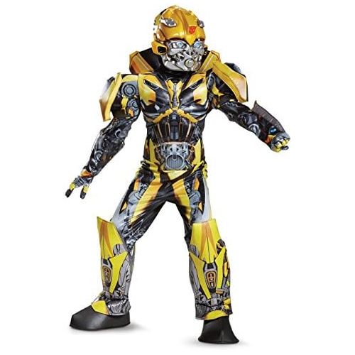  할로윈 용품Disguise Bumblebee Movie Prestige Costume, Yellow, Medium (7-8)